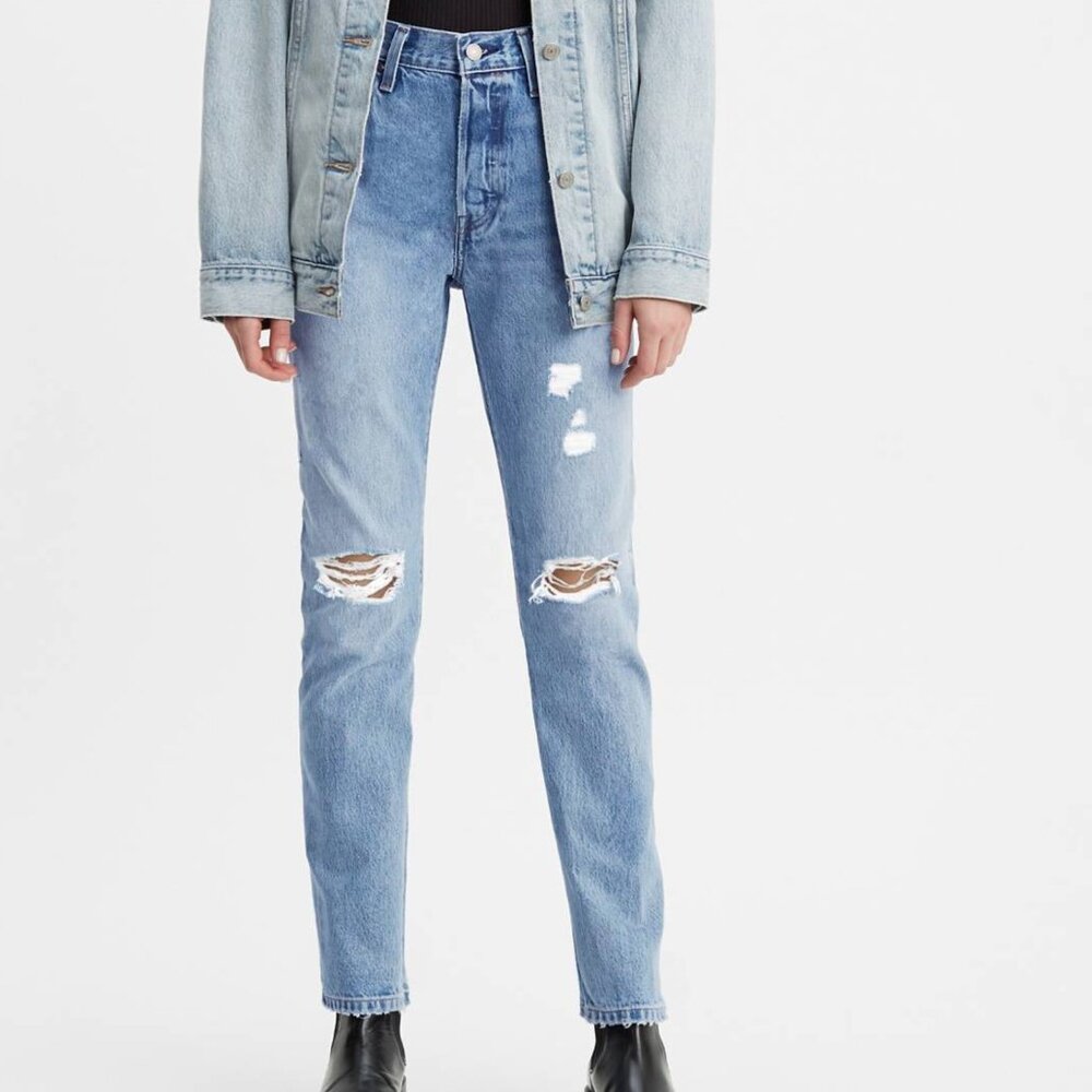 Levi's Premium 501 Original Fit Blue Jeans Size 27